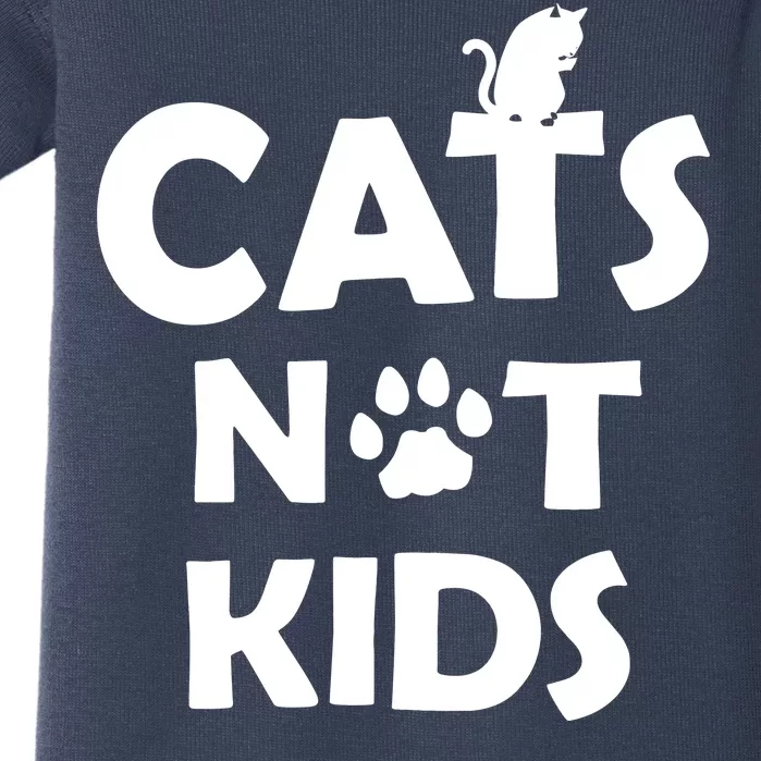 Cats Not Kids Baby Bodysuit