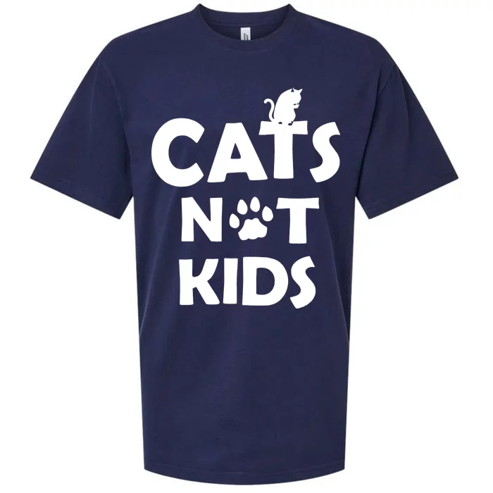 Cats Not Kids Sueded Cloud Jersey T-Shirt