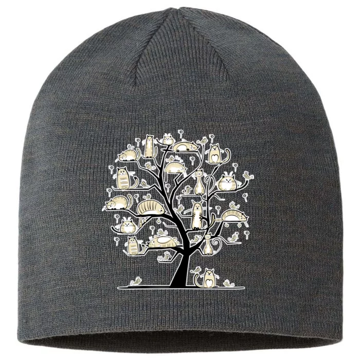 Cats On Trees 8 1/2in Sustainable Knit Beanie