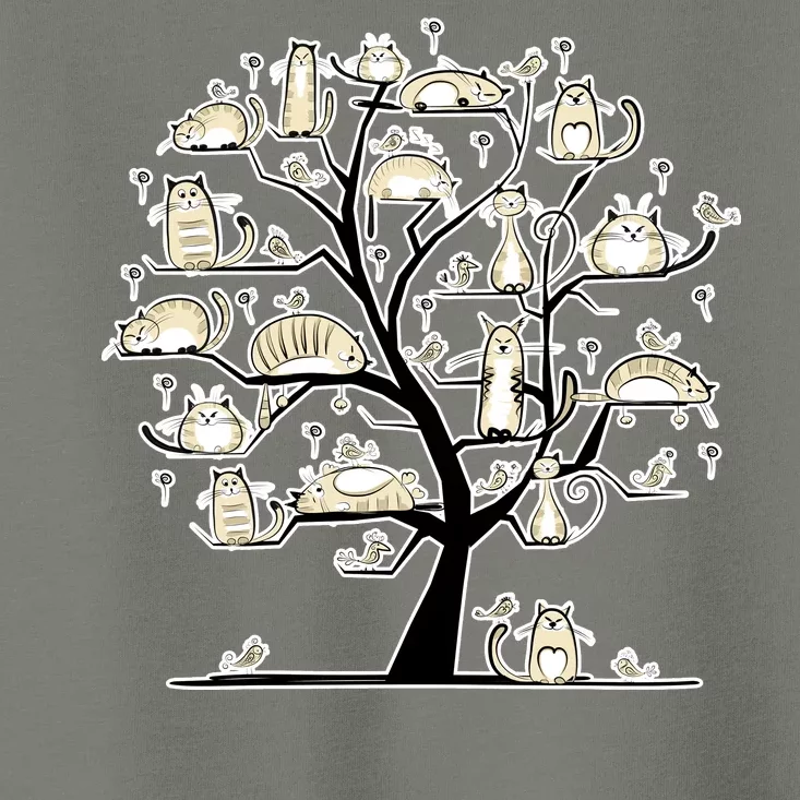 Cats On Trees Toddler T-Shirt