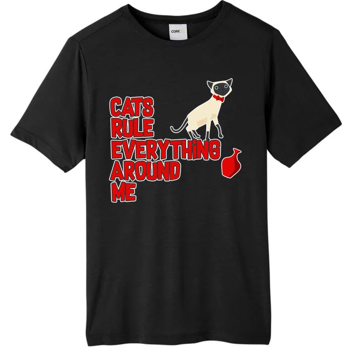 Cats Rule Everything Around Me ChromaSoft Performance T-Shirt