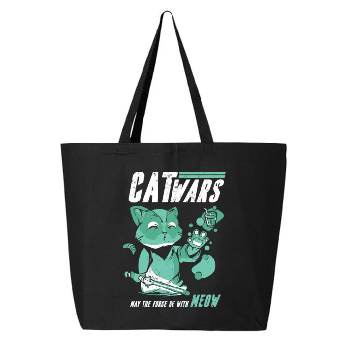 CatWars Funny Cat War Spoof 25L Jumbo Tote