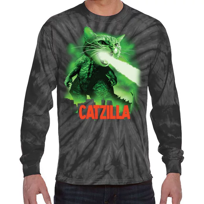 CATZILLA Tie-Dye Long Sleeve Shirt