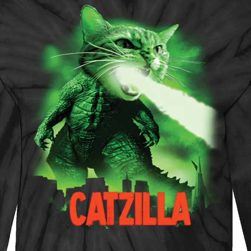 CATZILLA Tie-Dye Long Sleeve Shirt