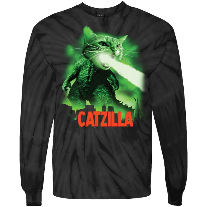 CATZILLA Tie-Dye Long Sleeve Shirt