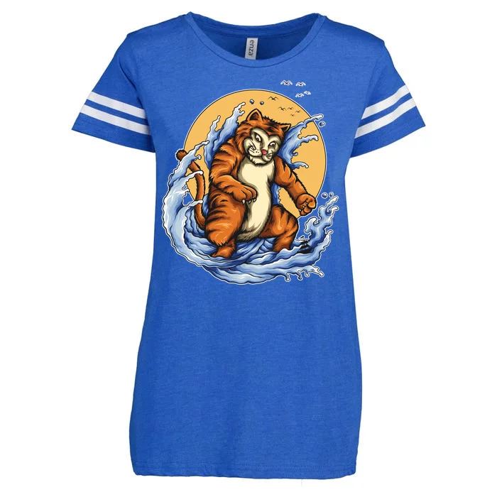 Catzilla Great Wave Enza Ladies Jersey Football T-Shirt