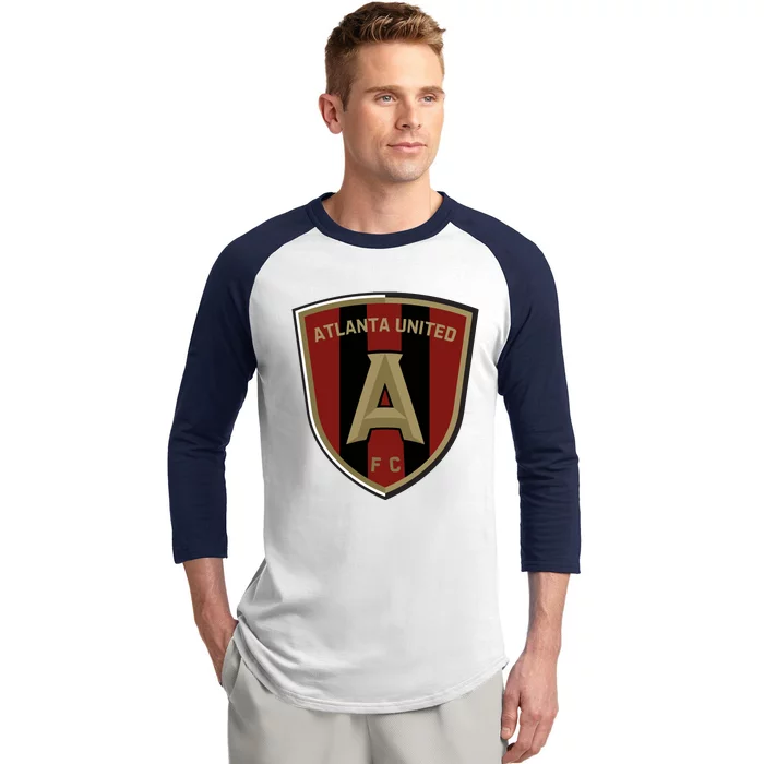 Cool Atlanta United Shield Fc Baseball Sleeve Shirt