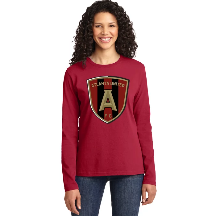 Cool Atlanta United Shield Fc Ladies Long Sleeve Shirt