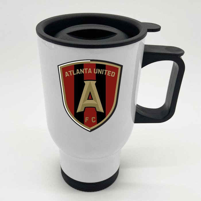 Cool Atlanta United Shield Fc Front & Back Stainless Steel Travel Mug