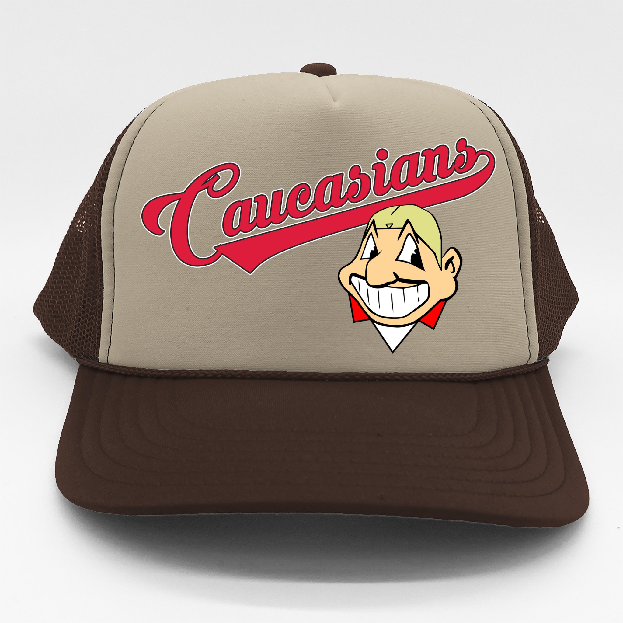 Caucasians Cleveland Indians Parody Shirt - ReproTees - The Home of Vintage  Retro and Custom T-Shirts!