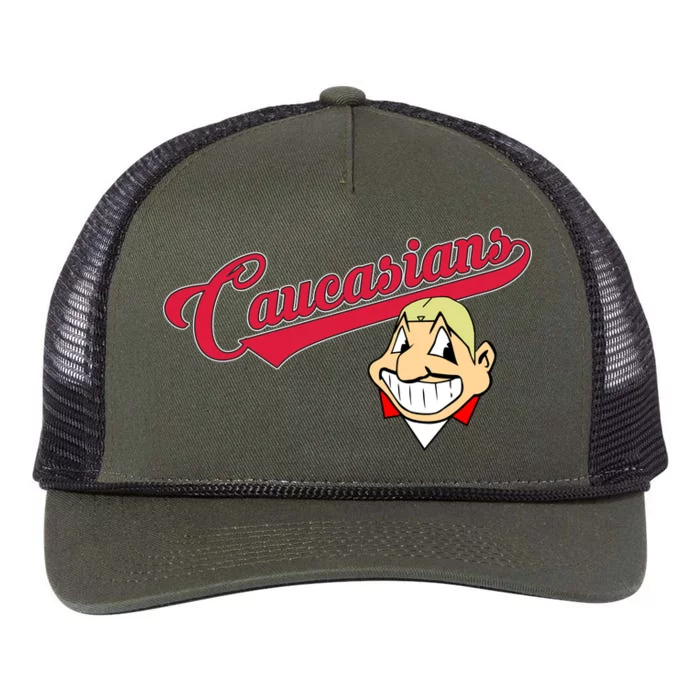 Caucasians Retro Rope Trucker Hat Cap