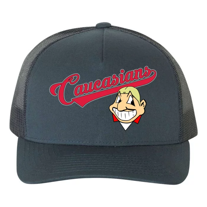 Caucasians Yupoong Adult 5-Panel Trucker Hat