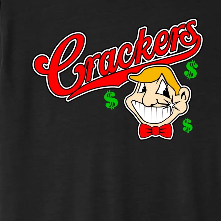 Caucasians Crackers Baseball Money Logo ChromaSoft Performance T-Shirt