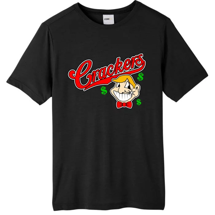 Caucasians Crackers Baseball Money Logo ChromaSoft Performance T-Shirt