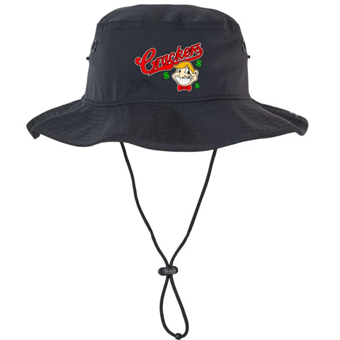 Caucasians Crackers Baseball Money Logo Legacy Cool Fit Booney Bucket Hat