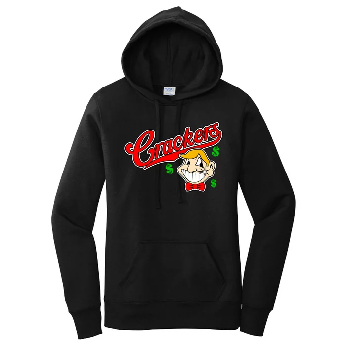 Caucasians Crackers Baseball Money Logo Women's Pullover Hoodie