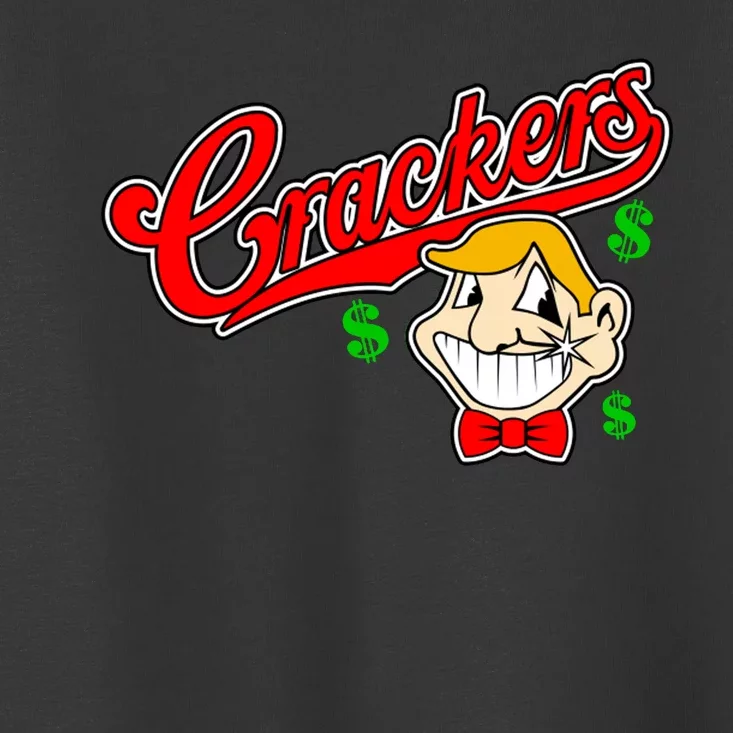 Caucasians Crackers Baseball Money Logo Toddler T-Shirt