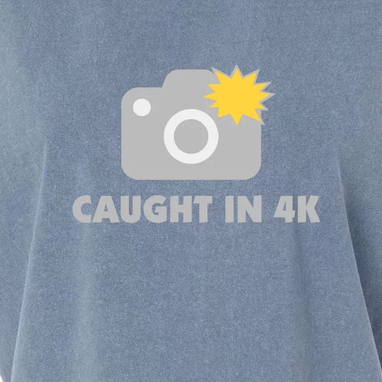 Caught In 4K Garment-Dyed Women's Muscle Tee