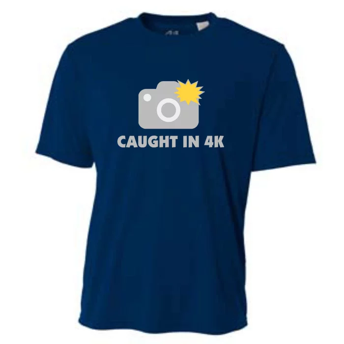 Caught In 4K Cooling Performance Crew T-Shirt