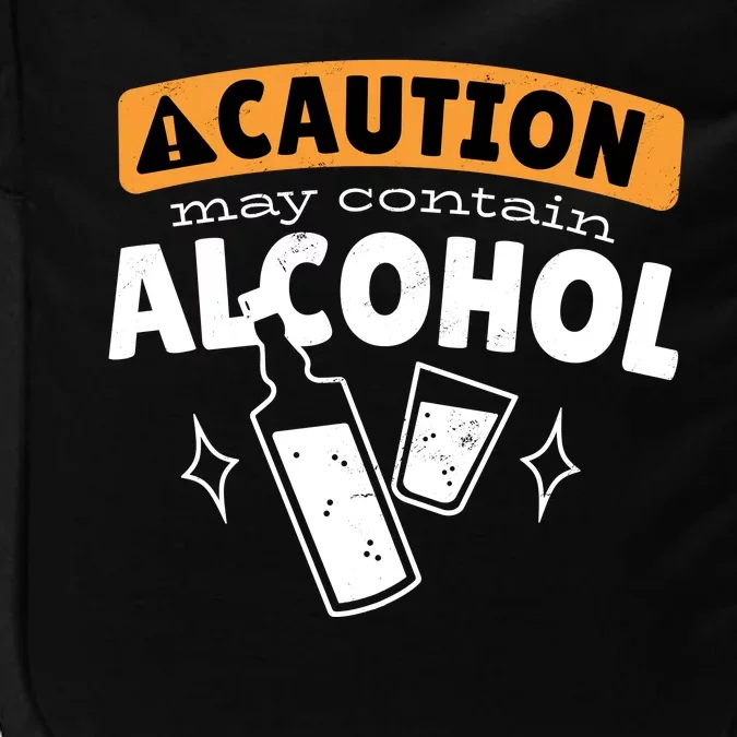 Caution May Contain Alcohol Impact Tech Backpack