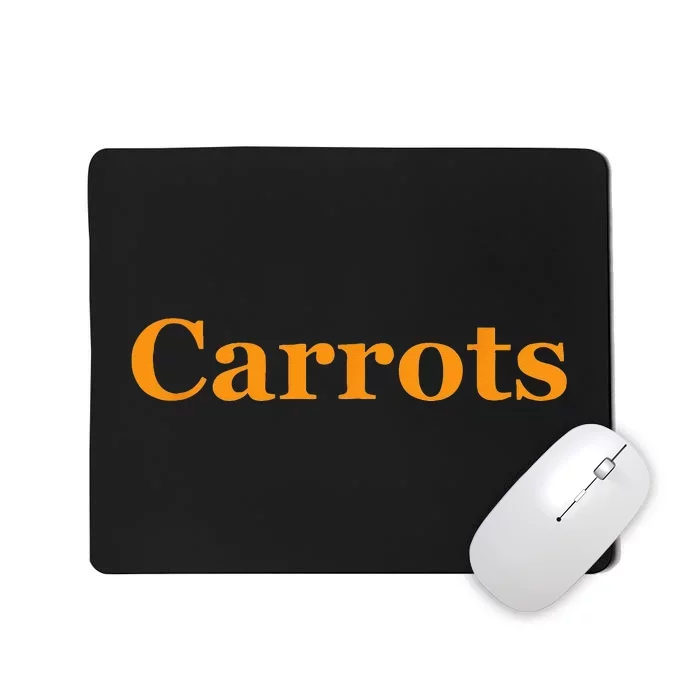 Carrots American Vegetable Mousepad