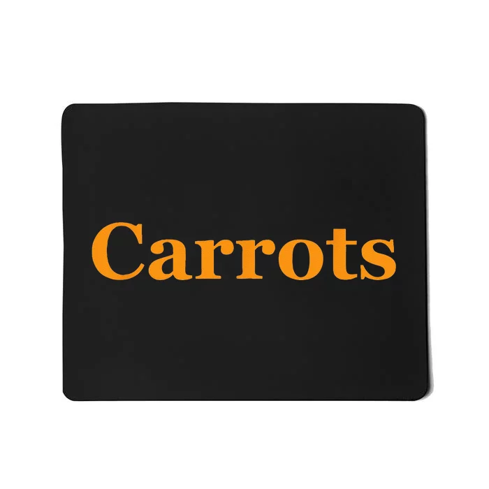 Carrots American Vegetable Mousepad