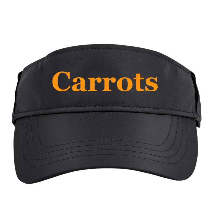 Carrots American Vegetable Tee Adult Drive Performance Visor