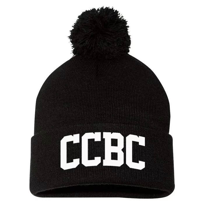 Ccbc Arch Vintage Pom Pom 12in Knit Beanie