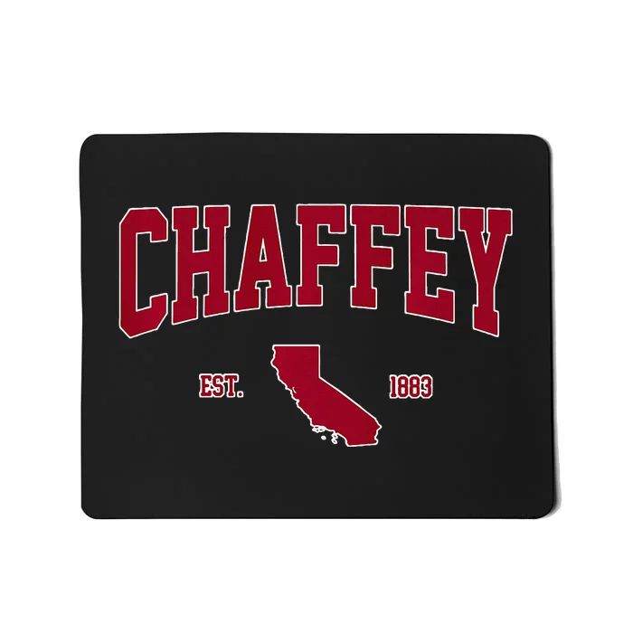 Chaffey Arch Vintage Retro College Design For Women Premium Mousepad