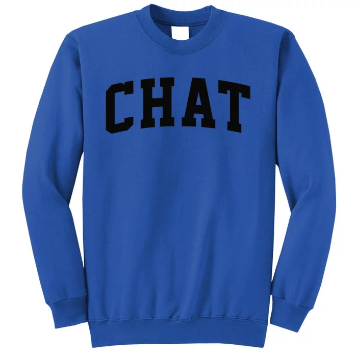 Chat Arch Vintage College Athletic Sport Sweatshirt