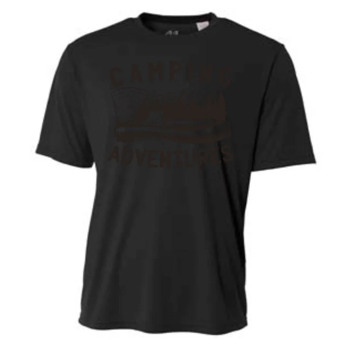 Camping Adventures Vintage Cooling Performance Crew T-Shirt