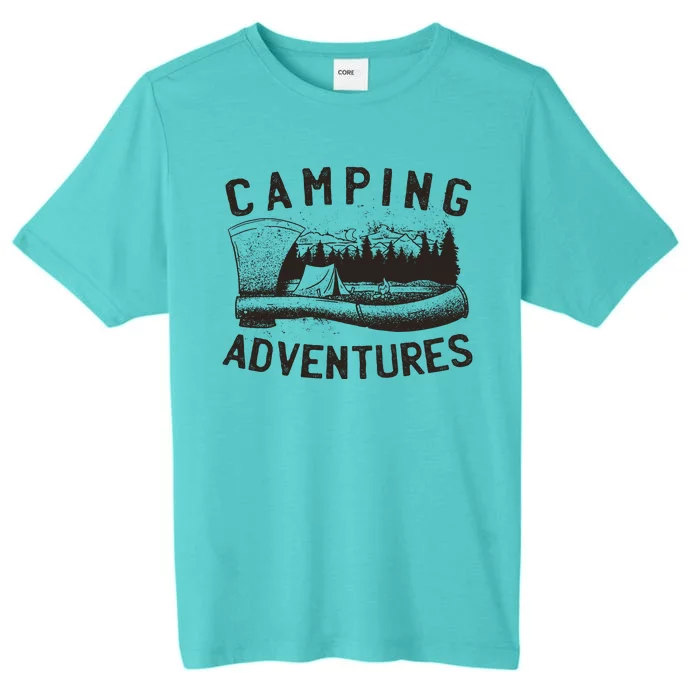 Camping Adventures Vintage ChromaSoft Performance T-Shirt