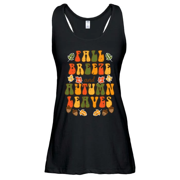 Cozy Autumn Vibes Harvest Season Celebration Ladies Essential Flowy Tank