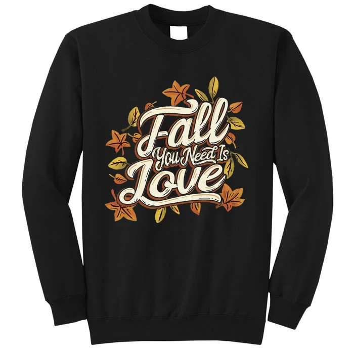 Cozy Autumn Vibes Lovethemed Thanksgiving Sweatshirt