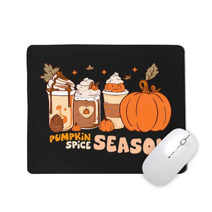 Cozy Autumn Vibes Pumpkin Spice Season Thanksgiving Day Mousepad