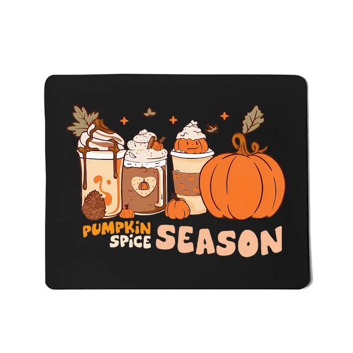 Cozy Autumn Vibes Pumpkin Spice Season Thanksgiving Day Mousepad