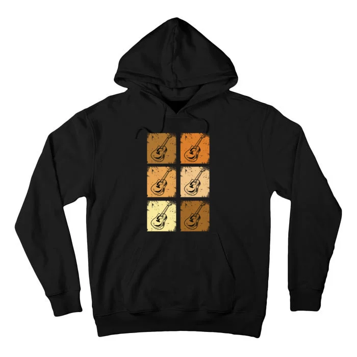 Classic And Vintage Guitars Tall Hoodie