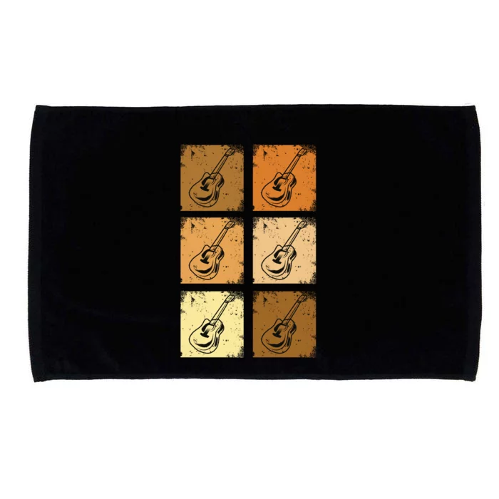 Classic And Vintage Guitars Microfiber Hand Towel