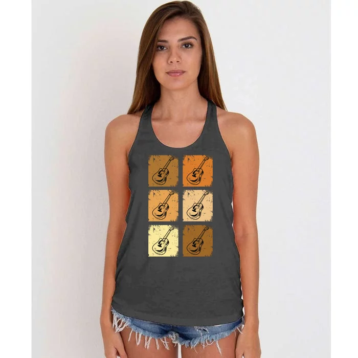 Classic And Vintage Guitars Women's Knotted Racerback Tank