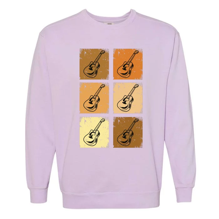 Classic And Vintage Guitars Garment-Dyed Sweatshirt