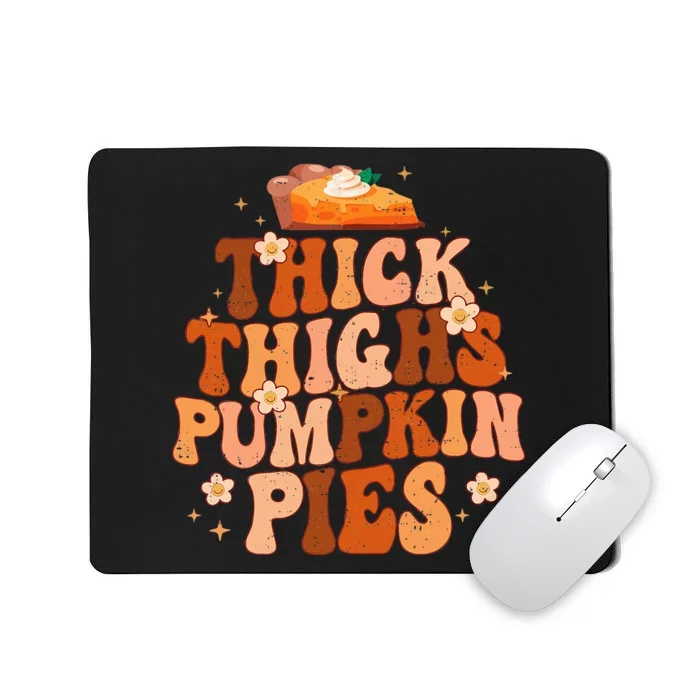 Cozy Autumn Vibes Celebrating Thanksgiving with Pumpkin Pies Mousepad