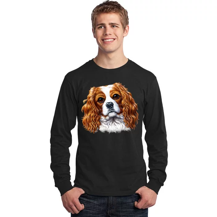 Cavalier King Charles Spaniel Dog Tall Long Sleeve T-Shirt