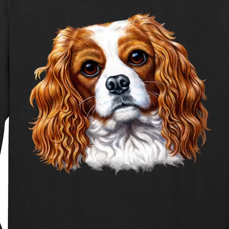 Cavalier King Charles Spaniel Dog Tall Long Sleeve T-Shirt