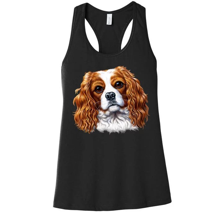 Cavalier King Charles Spaniel Dog Women's Racerback Tank