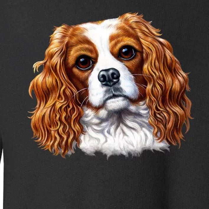 Cavalier King Charles Spaniel Dog Toddler Sweatshirt