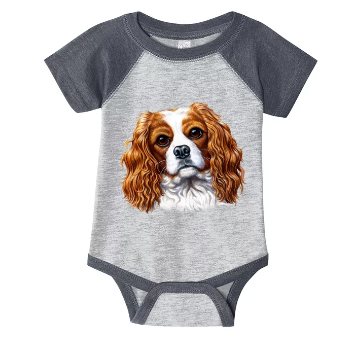 Cavalier King Charles Spaniel Dog Infant Baby Jersey Bodysuit