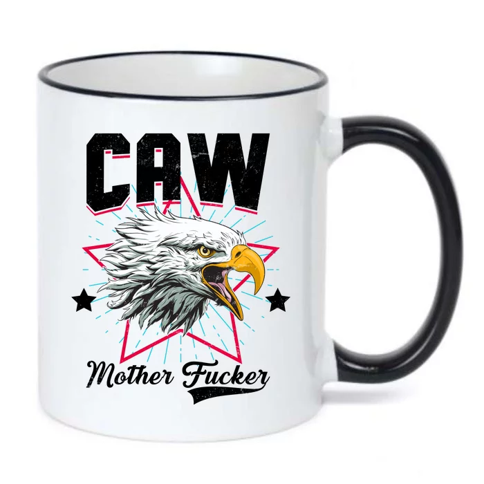 Caw Mother Fucker Black Color Changing Mug