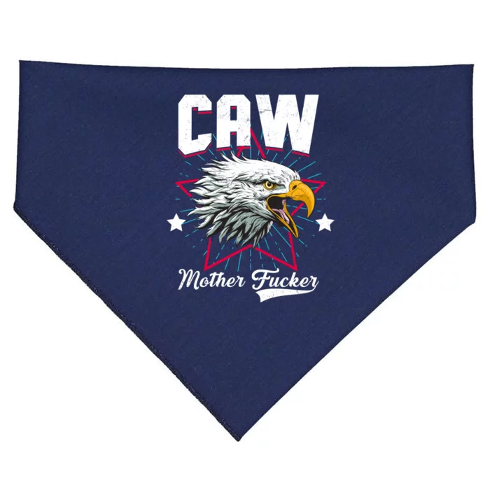 Caw Mother Fucker USA-Made Doggie Bandana