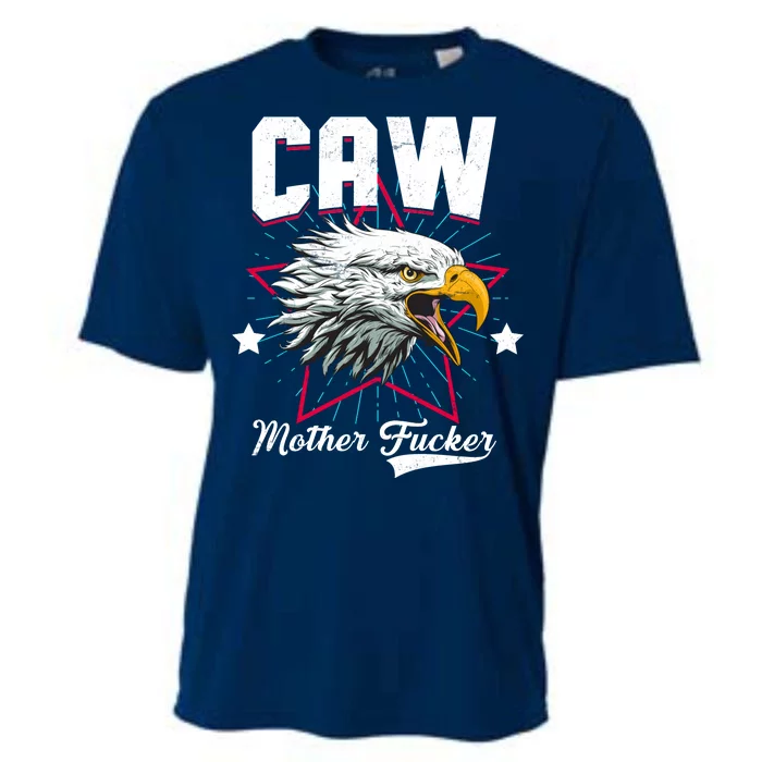 Caw Mother Fucker Cooling Performance Crew T-Shirt