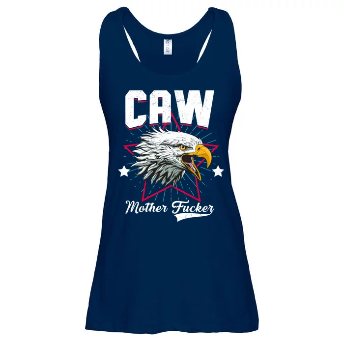 Caw Mother Fucker Ladies Essential Flowy Tank